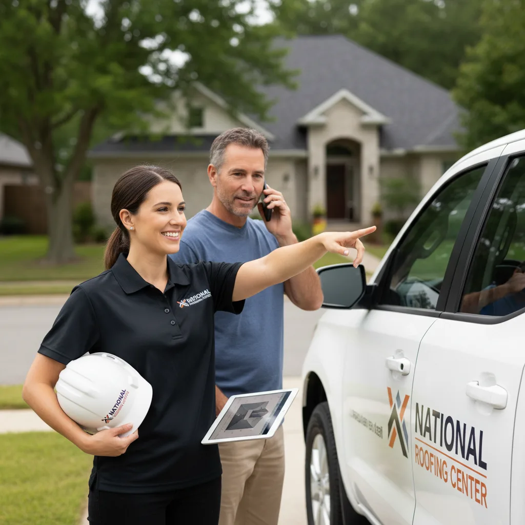 National Roofing Center customer support in Franconia